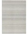 Addison Chantille Machine Washable Acn576 2'6x3'10 Area Rug In Ivory
