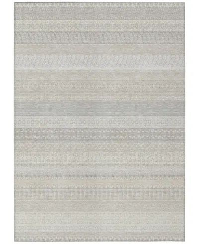 Addison Chantille Machine Washable Acn576 5'x7'6 Area Rug In White