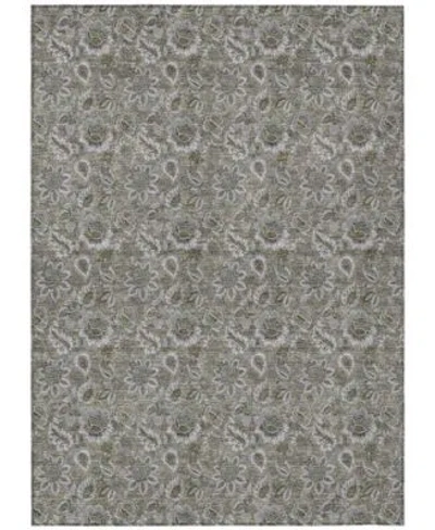 Addison Chantille Machine Washable Acn661 Area Rug Collection In Eggplant