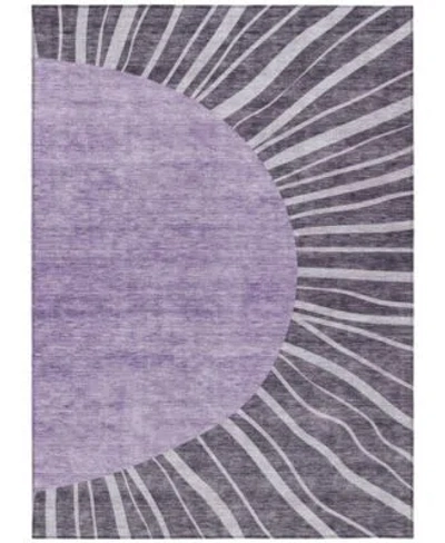 Addison Chantille Machine Washable Acn668 Area Rug Collection In Purple