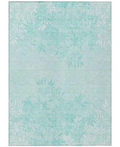 Addison Chantille Machine Washable Acn673 Area Rug Collection In Teal