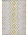 Addison Chantille Machine Washable Acn683 Area Rug Collection In Sand