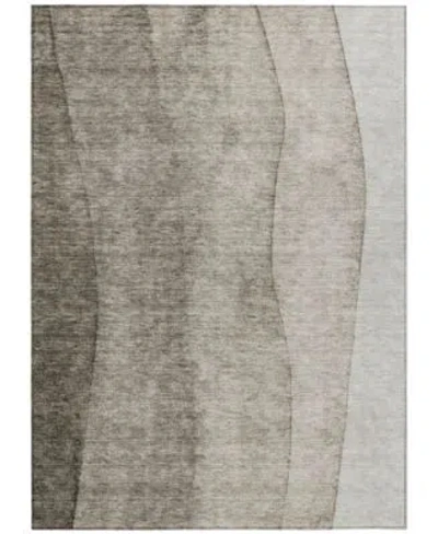 Addison Chantille Machine Washable Acn690 Area Rug Collection In Taupe
