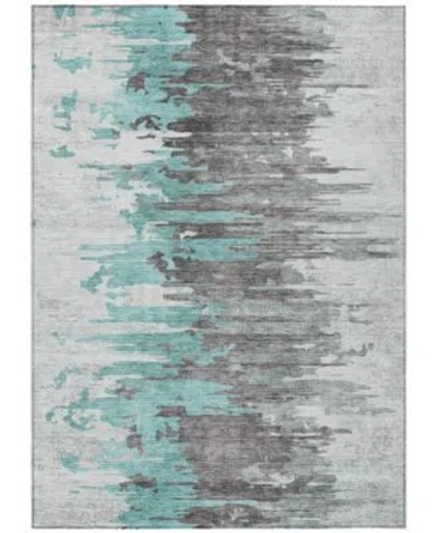 Addison Chantille Machine Washable Acn704 Area Rug Collection In Teal