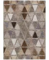 Addison Chantille Machine Washable Acn722 3'x5' Area Rug In Brown