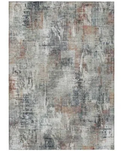 Addison Chantille Machine Washable Acn725 Area Rug Collection In Brown