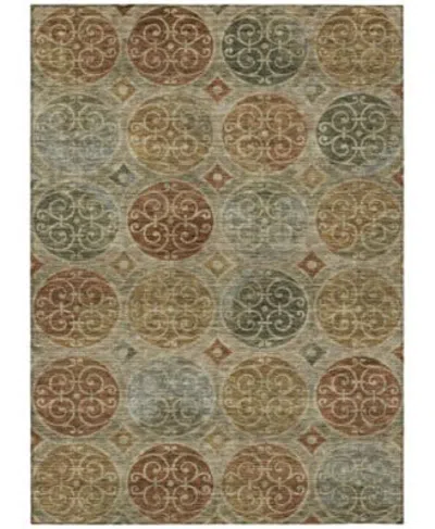 Addison Chantille Machine Washable Acn738 Area Rug Collection In Gray