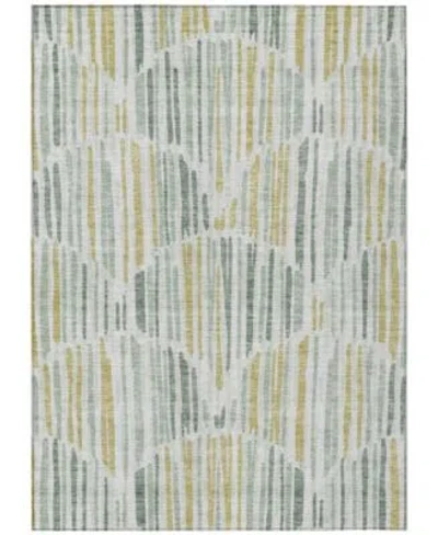 Addison Chantille Machine Washable Acn739 Area Rug Collection In Olive