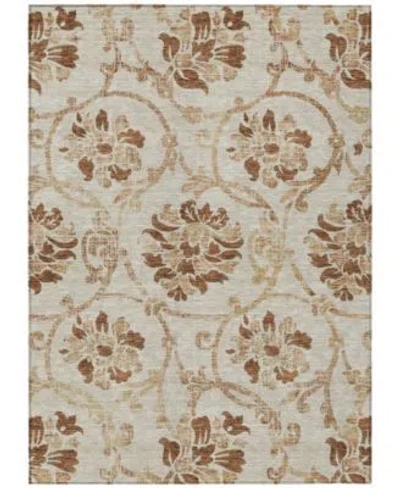 Addison Chantille Machine Washable Acn762 Area Rug Collection In Gold