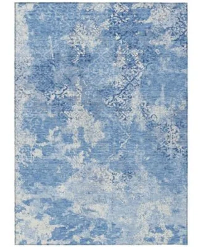 Addison Chantille Machine Washable Acn769 Area Rug Collection In Blue
