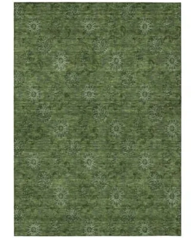 Addison Chantille Machine Washable Acn788 Area Rug Collection In Olive