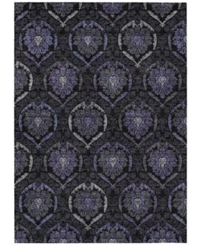 Addison Chantille Machine Washable Acn809 Area Rug Collection In Purple