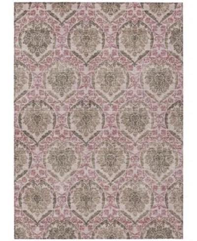 Addison Chantille Machine Washable Acn811 Area Rug Collection In Brown