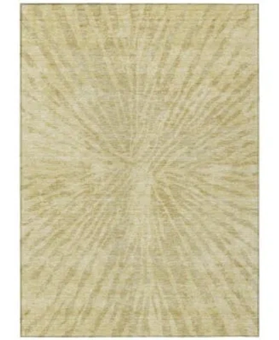 Addison Chantille Machine Washable Acn818 Area Rug Collection In Yellow