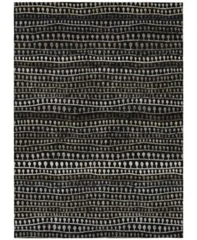 Addison Chantille Machine Washable Acn823 Area Rug Collection In Black