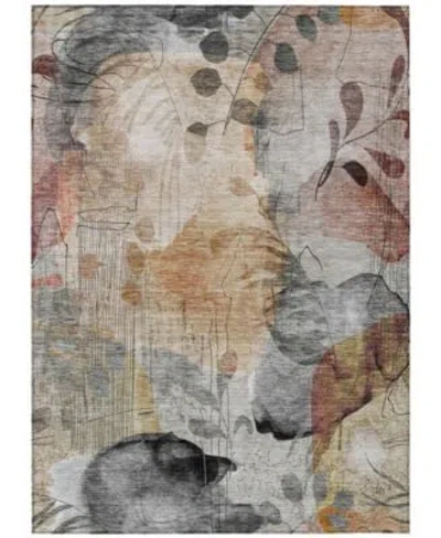 Addison Chantille Machine Washable Acn832 Area Rug Collection In Sand