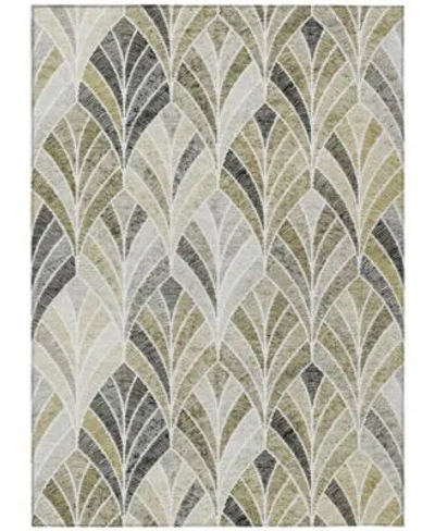 Addison Chantille Machine Washable Acn851 Area Rug Collection In Gray