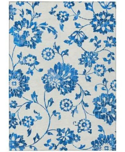 Addison Chantille Machine Washable Acn856 Area Rug Collection In Blue