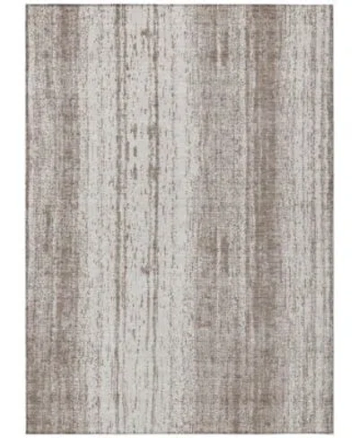 Addison Chantille Machine Washable Acn861 Area Rug Collection In Brown