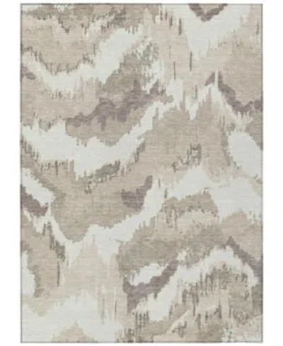 Addison Chantille Machine Washable Acn865 Area Rug Collection In Brown