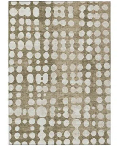 Addison Chantille Machine Washable Acn869 Area Rug Collection In Coral