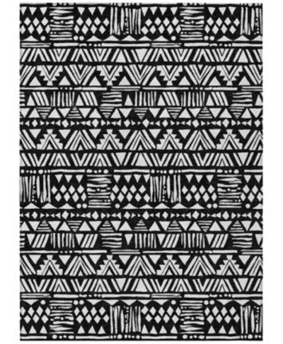 Addison Chantille Machine Washable Acn907 Area Rug Collection In Black