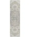 Addison Chantille Machine Washable Acn985 2'3"x7'6" Runner Area Rug In Ivory
