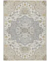 Addison Chantille Machine Washable Acn985 5'x7'6" Area Rug In Beige