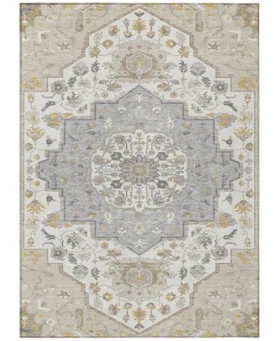Addison Chantille Machine Washable Acn985 8'x10' Area Rug In Beige