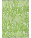 Addison Chantille Machine Washable Acn986 10'x14' Area Rug In Lime