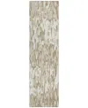 Addison Chantille Machine Washable Acn986 2'3"x7'6" Runner Area Rug In Ivory
