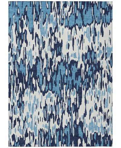 Addison Chantille Machine Washable Acn986 2'6"x3'10" Area Rug In Blue