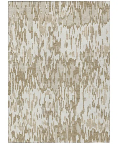 Addison Chantille Machine Washable Acn986 9'x12' Area Rug In Ivory
