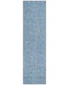 Addison Chantille Machine Washable Acn987 2'3"x7'6" Runner Area Rug In Denim