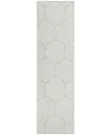 Addison Chantille Machine Washable Acn987 2'3"x7'6" Runner Area Rug In Ivory