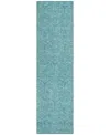 Addison Chantille Machine Washable Acn987 2'3"x7'6" Runner Area Rug In Teal