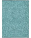 Addison Chantille Machine Washable Acn987 3'x5' Area Rug In Teal