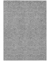 Addison Chantille Machine Washable Acn987 5'x7'6" Area Rug In Gray