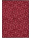Addison Chantille Machine Washable Acn987 5'x7'6" Area Rug In Red