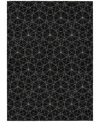 Addison Chantille Machine Washable Acn987 9'x12' Area Rug In Black