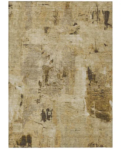 Addison Chantille Machine Washable Acn989 3'x5' Area Rug In Beige