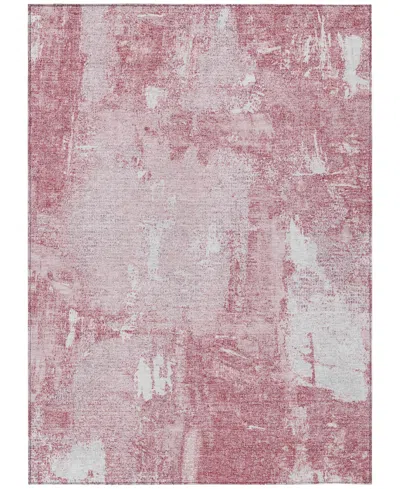 Addison Chantille Machine Washable Acn989 3'x5' Area Rug In Pink