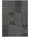 Addison Chantille Machine Washable Acn990 3'x5' Area Rug In Black