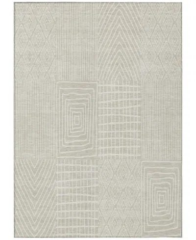Addison Chantille Machine Washable Acn990 8'x10' Area Rug In Beige