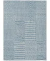 Addison Chantille Machine Washable Acn990 8'x10' Area Rug In Denim