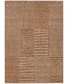 Addison Chantille Machine Washable Acn990 8'x10' Area Rug In Paprika
