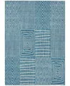 Addison Chantille Machine Washable Acn990 8'x10' Area Rug In Teal