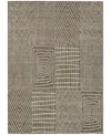Addison Chantille Machine Washable Acn990 9'x12' Area Rug In Brown