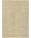 Addison Chantille Machine Washable Acn990 9'x12' Area Rug In Gold