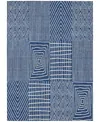 Addison Chantille Machine Washable Acn990 9'x12' Area Rug In Navy
